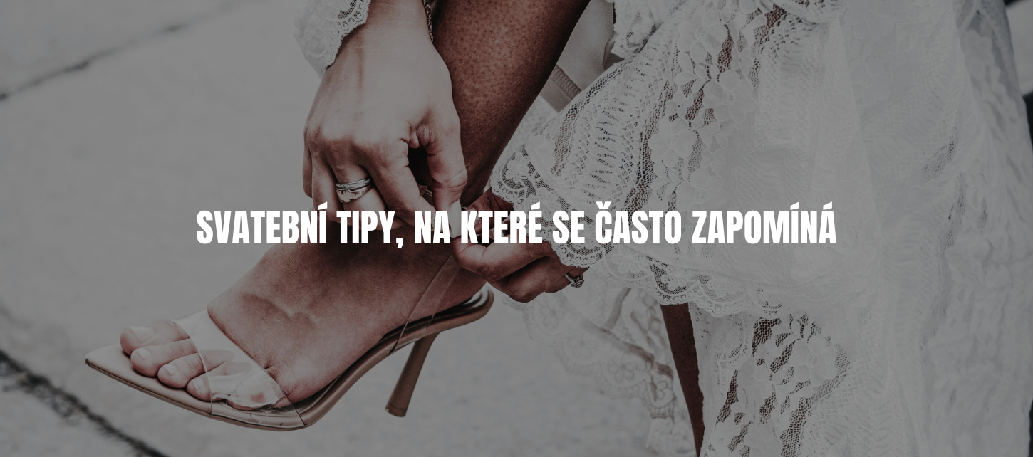 Svatební tipy, na které se často zapomíná