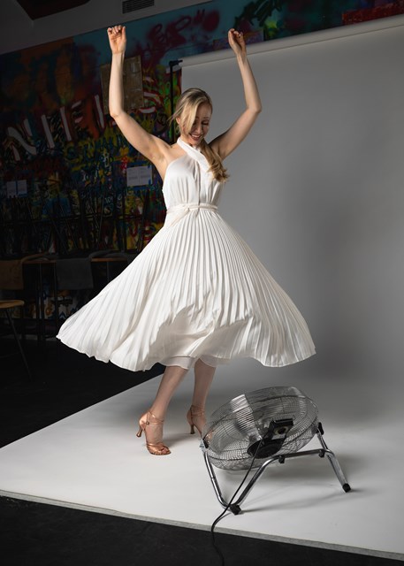 Midi svatební/popůlnoční šaty Brianna